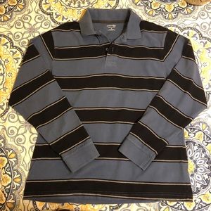 Long sleeve polo shirt